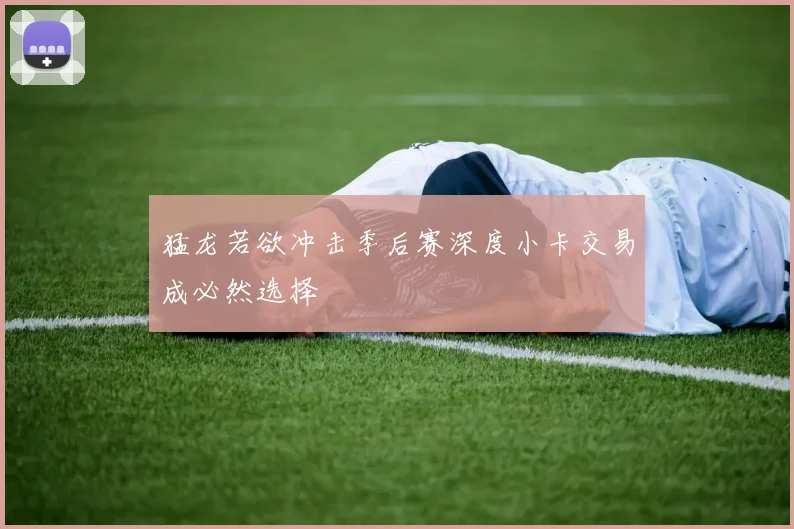 猛龙若欲冲击季后赛深度小卡交易成必然选择